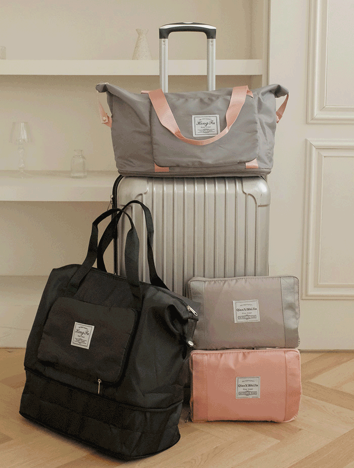 여행용가방 캐리어보조 3단 트레블백 4color