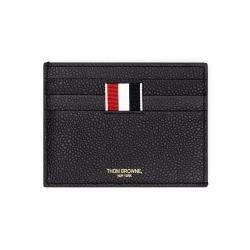 22SS 톰브라운 삼선탭 그레인 블랙 카드 지갑 MAW031L00198001