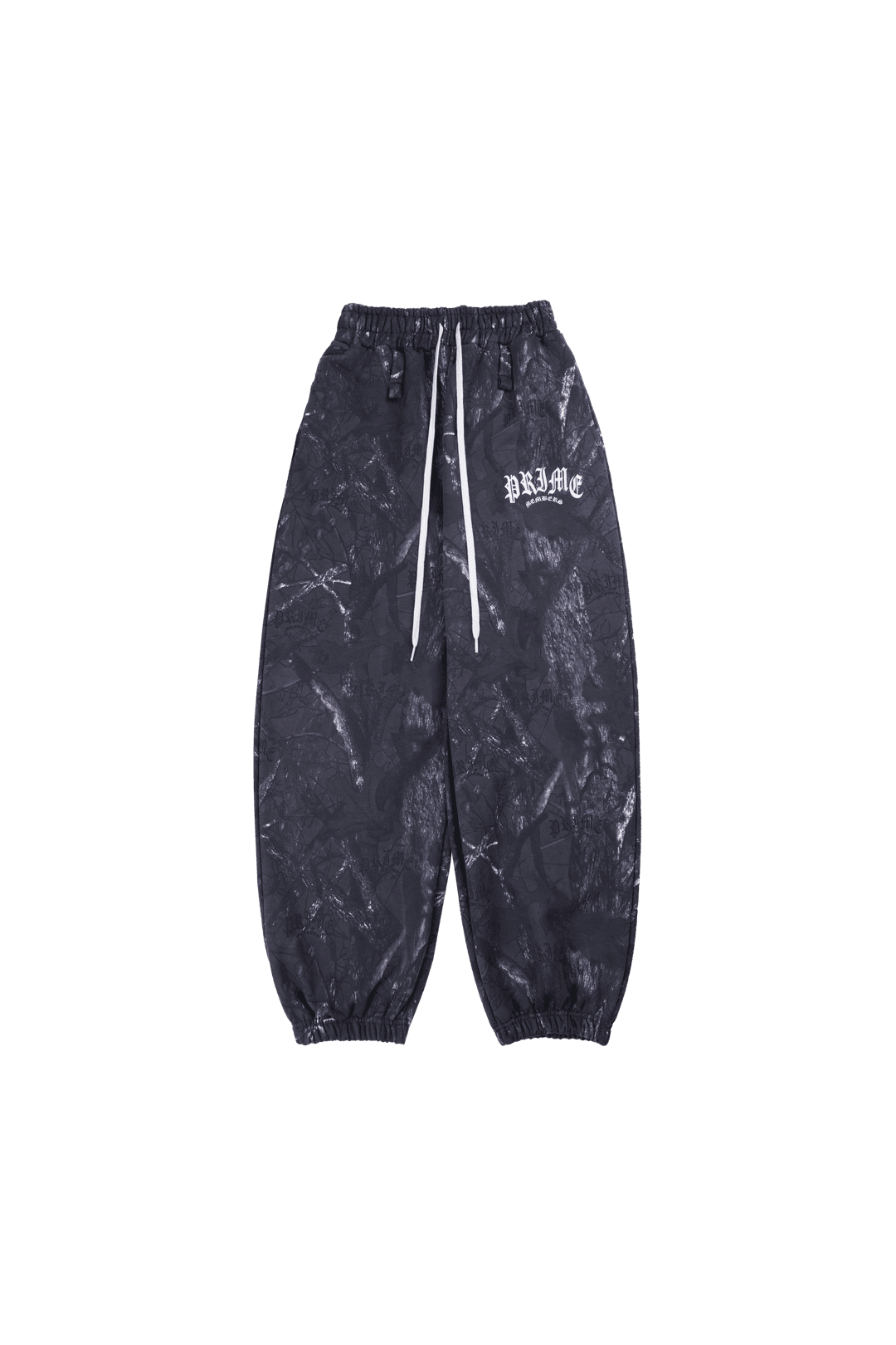 Real Tree Wide Joggers Black