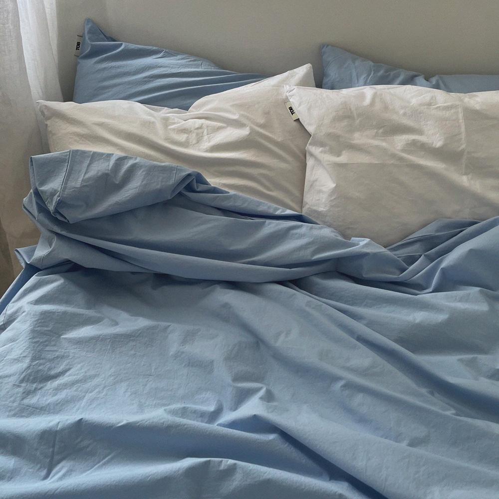 Palette cotton duvet - sky