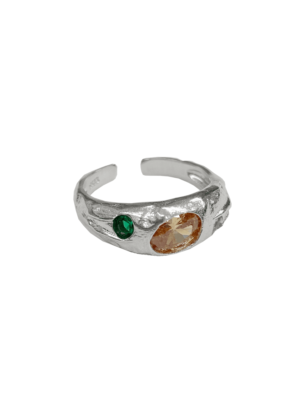 Orange Green Mix Ring