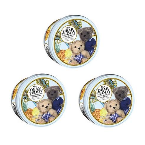 VFOODS 디어테디 플라워비스킷 파인애플잼, 150g, 3개 - 비스킷 | 쿠팡