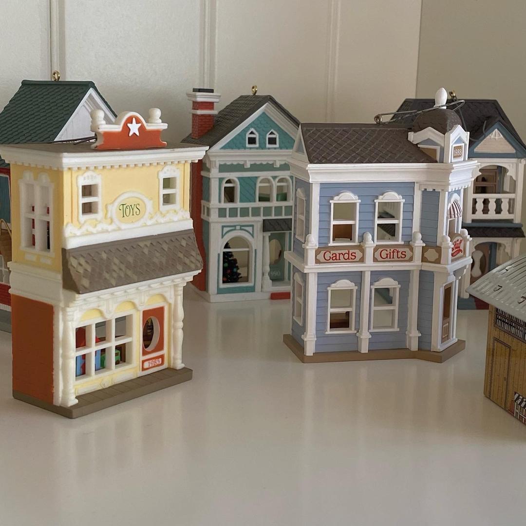 vintage house ornament