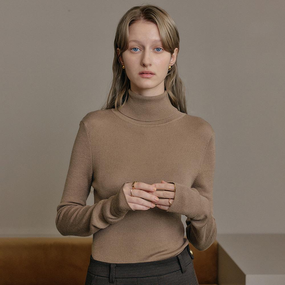 룩캐스트 벨 터틀넥 울 니트 탑 / BELL TURTLENECK WOOL KNIT TOP_6colors
