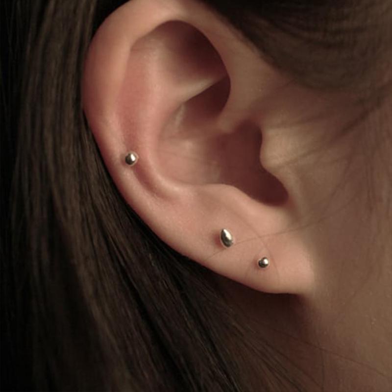 Basic layered earrings