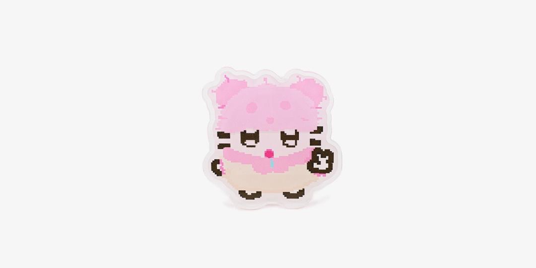 도트! 겨울 광햄 아크릴 스마트톡
