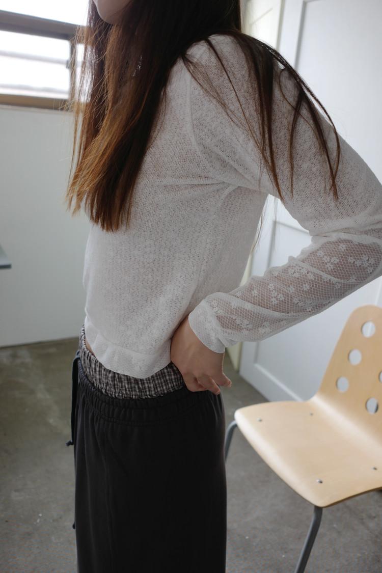 콜하그 mix embo lace T (2c)