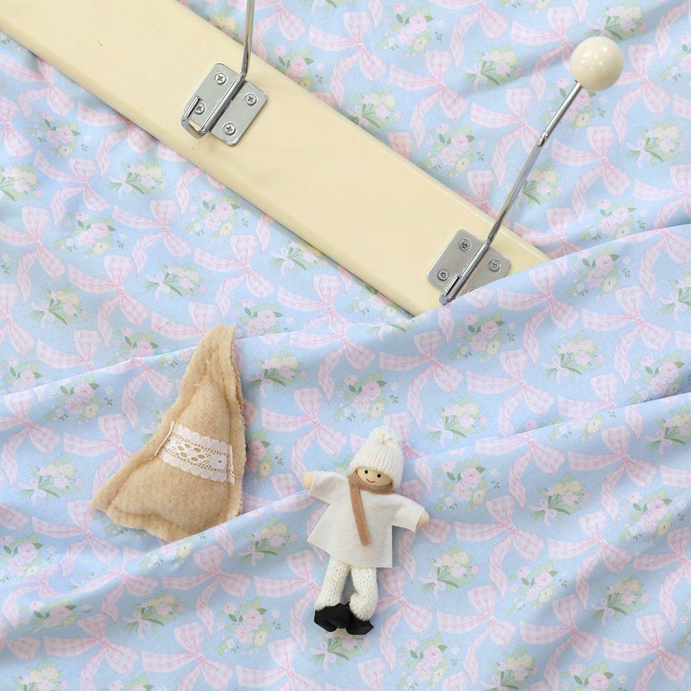 [자체제작] 예쁜리본 20수 순면원단 마이하이디(스카이블루)