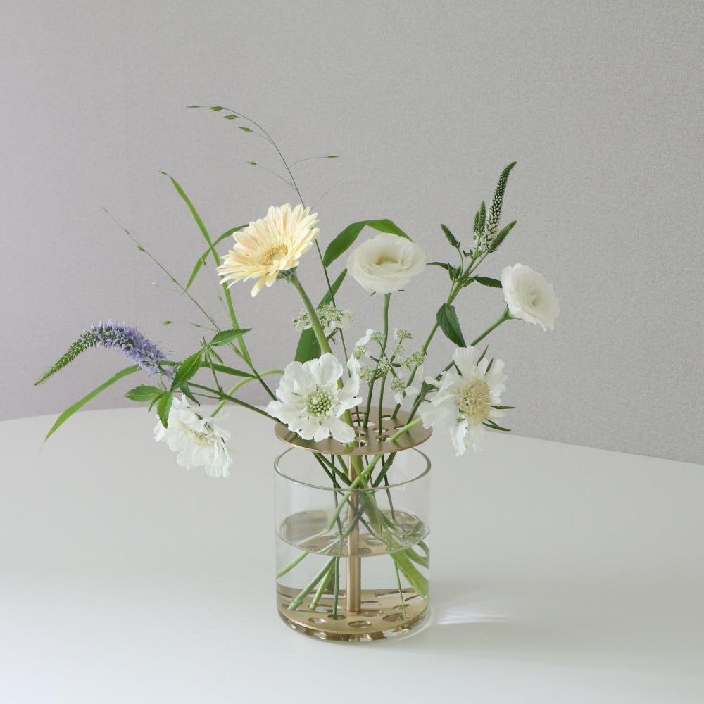 골드 브라스 이케바나 꽃병 화병 꽃꽂이 꽃집