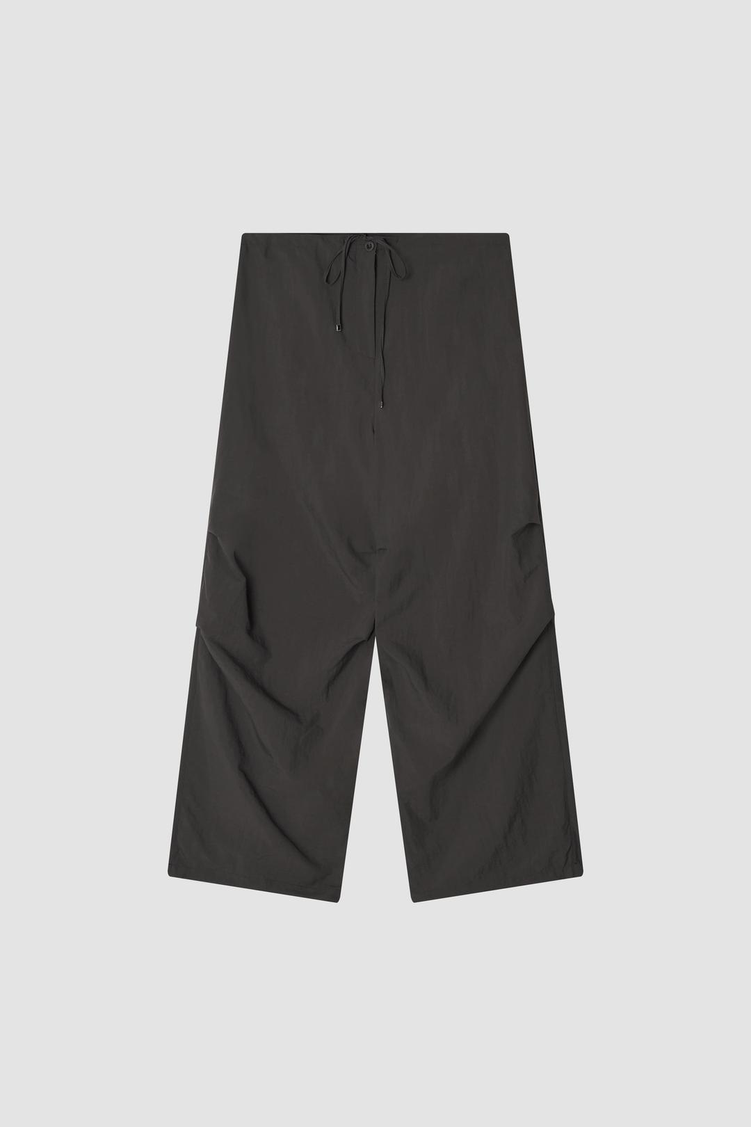 4th) Gemma Charcoal Nylon Pants