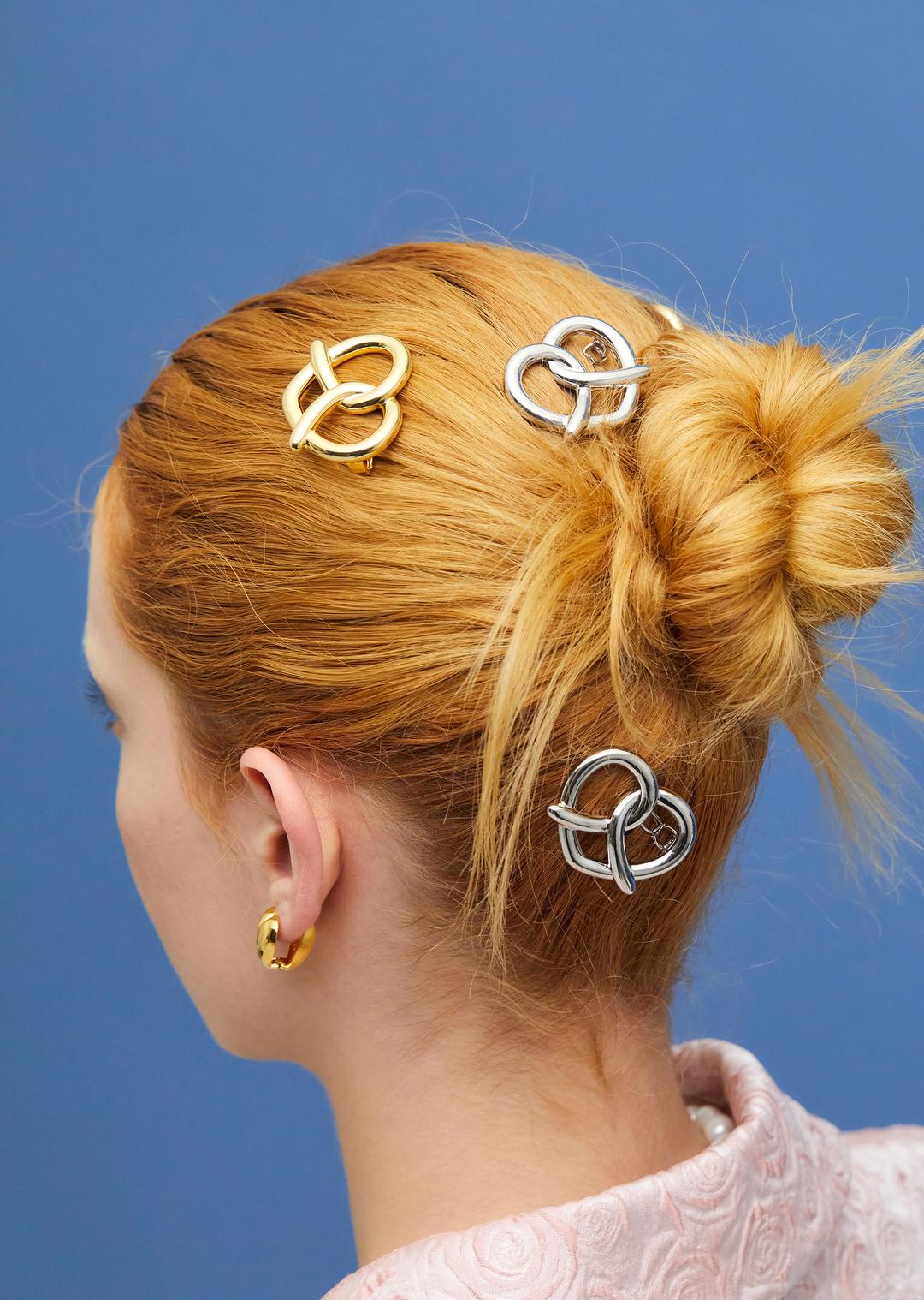 [SET 40%] Pretzel Hair Clips