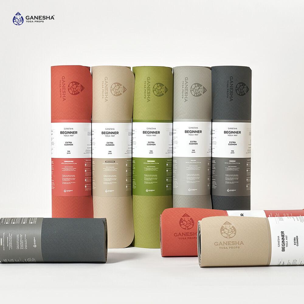 [가네샤요가프랍스] 가네샤 비기너 요가매트 엑스트라 쿠션 TPE 8MM
