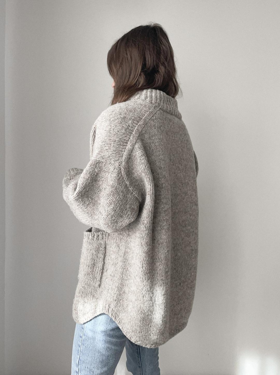 Miles Shirt-Jacket - Knitting Pattern — Ozetta