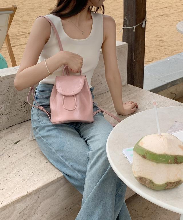 バックパック・リュック [NOIRNINE] Bebe Chain Leather Backpack (2 COLOR) Noirnine Bebe chain and leather backpack #누아르나인,#누아르