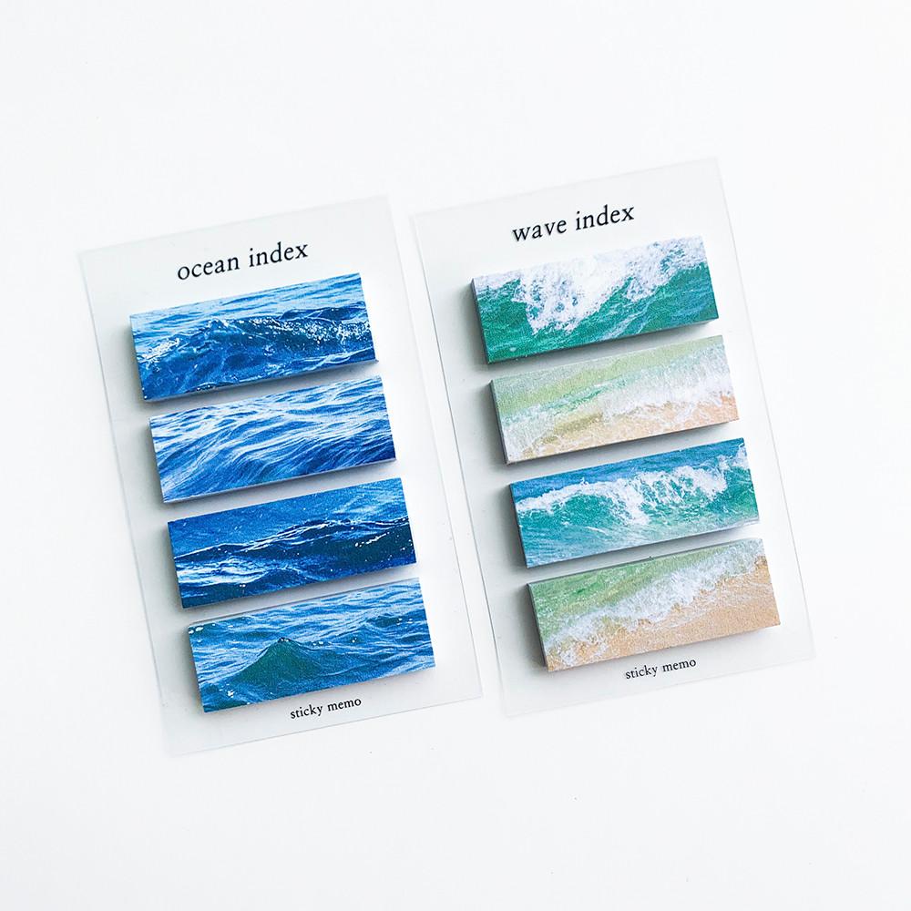 바다 인덱스 점착 메모지