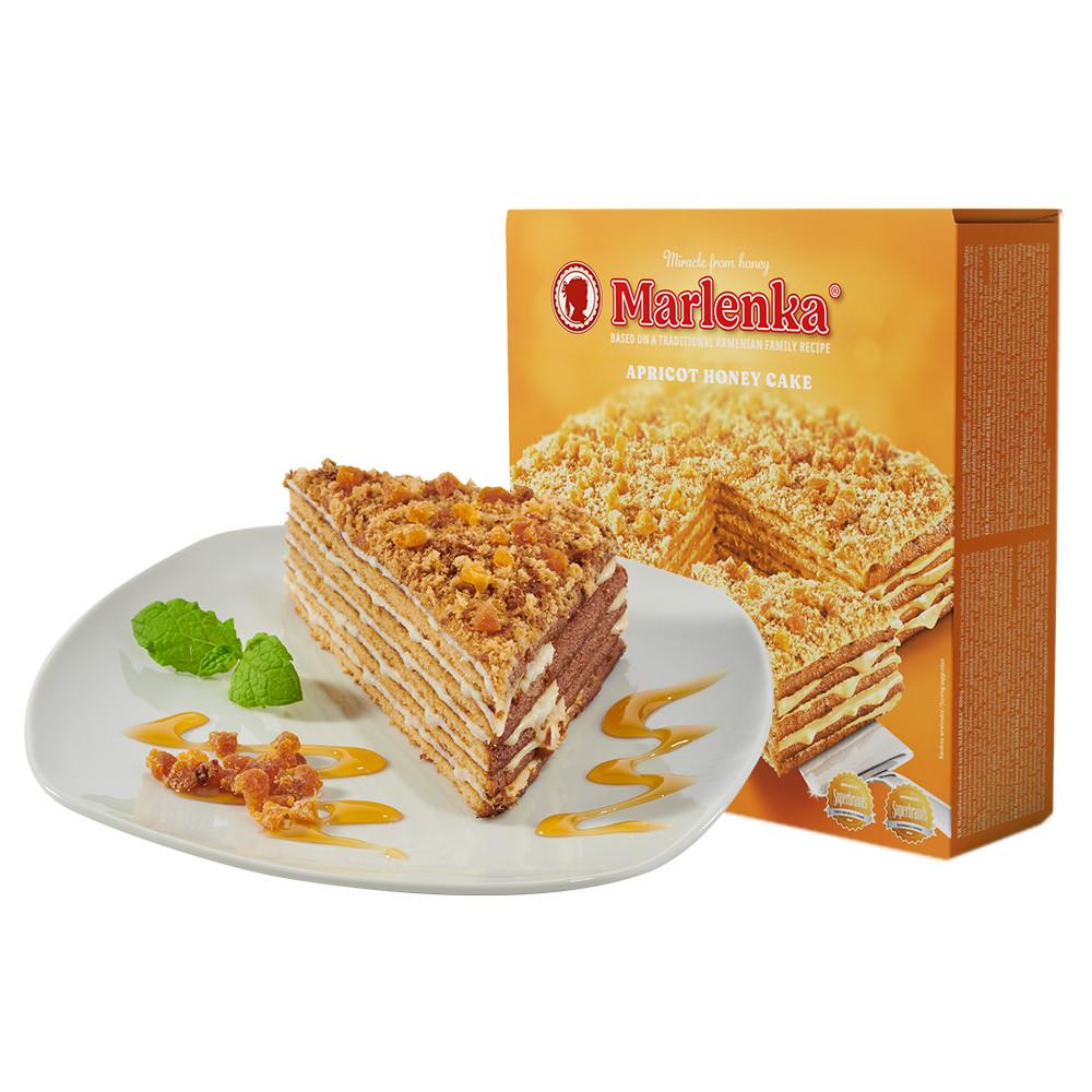 말렌카 꿀케이크 살구 800g 허니케익