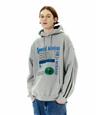 MISSION LOGO HOODIE GREY