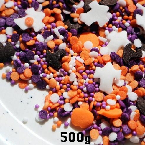 웰베이킹 퍼플 할로윈 스프링클 (대용량) / 머핀 쿠키 케이크 데코 토핑 - 스프링클 | 쿠팡