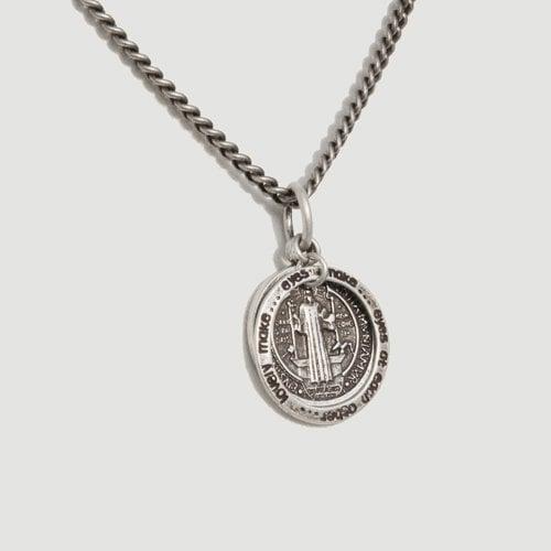 [RUSHOFF] Benedictus Ring Necklace /베네딕토 링 목걸이(925 은도금)