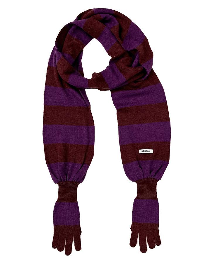 BOCBOK) MUFFLOVES (PURPLE STRIPE) 재입고