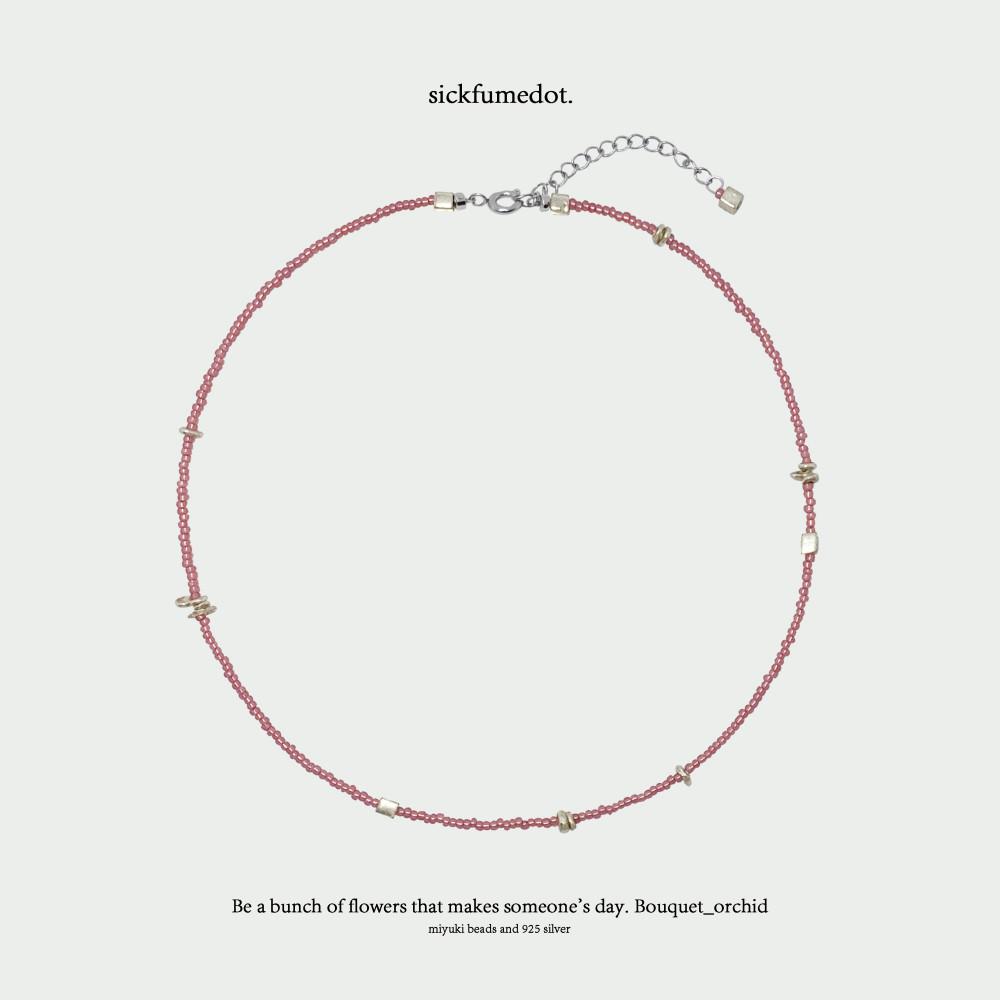 [식품닷][몬스타엑스 민혁 착용] Bouquet_taffy Necklac