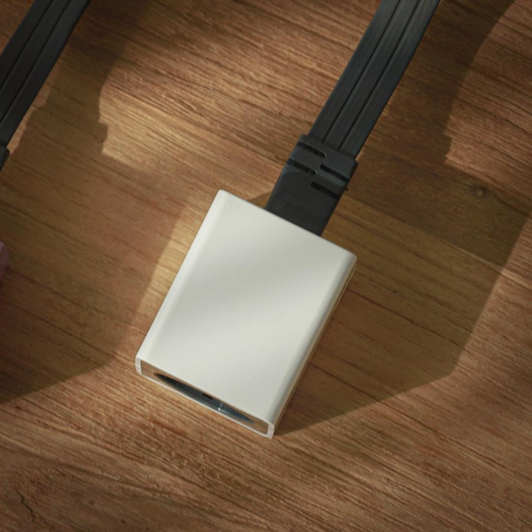 LS전선 멀티탭 연장코드 1구 초슬림 플랫케이블 화이트 - 전기연장선/릴선 | 쿠팡