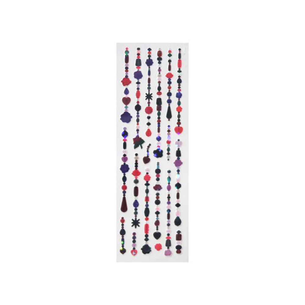 Rosy Beads (장미 비즈 스티커)