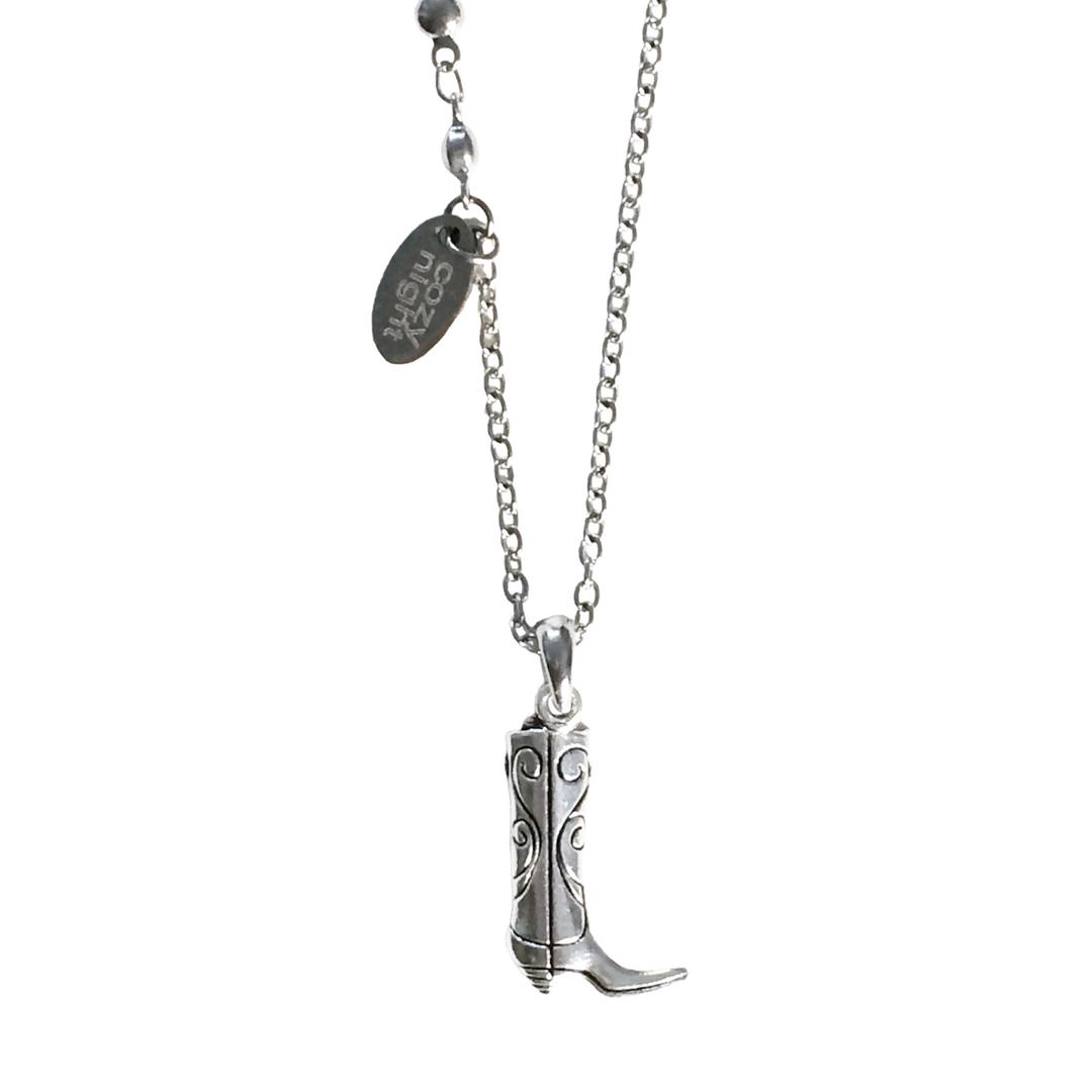 long boots half chain necklace
