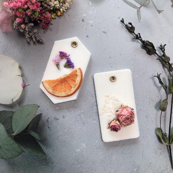 플라워 왁스 타블렛 만들기(6개 완성)