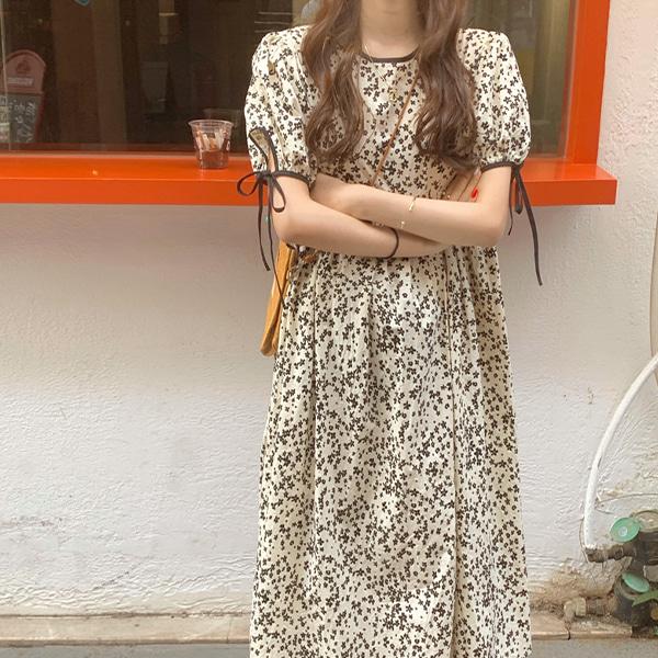 페퍼 플라워 원피스