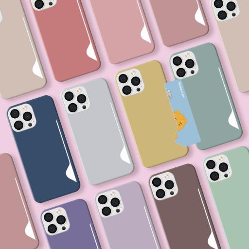 컬러카드케이스❤️아이폰 갤럭시 폰케이스 커플친구생일선물