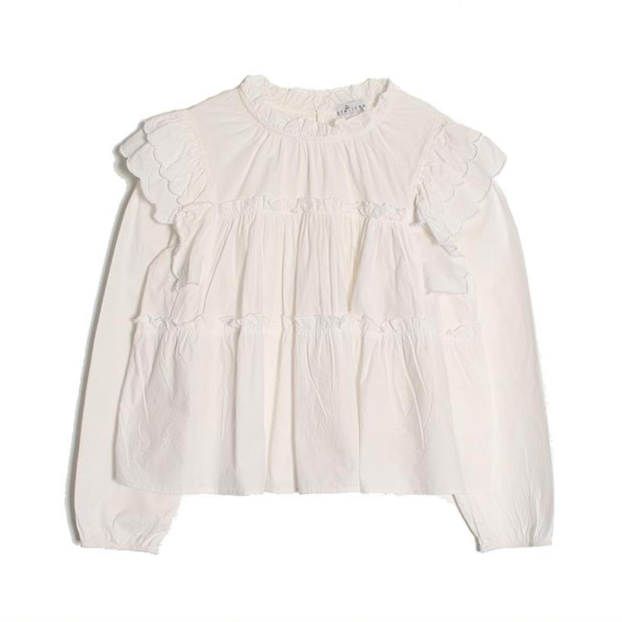 frill blouse