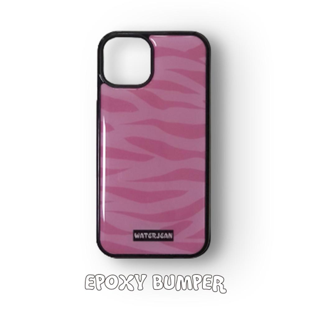 워터진 / pink zebra 케이스 iphone 15 pro max