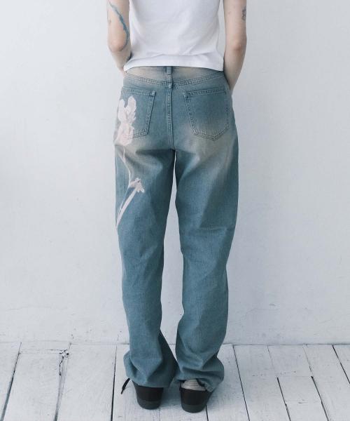 아이리스 데님 팬츠 (Sand Blue)