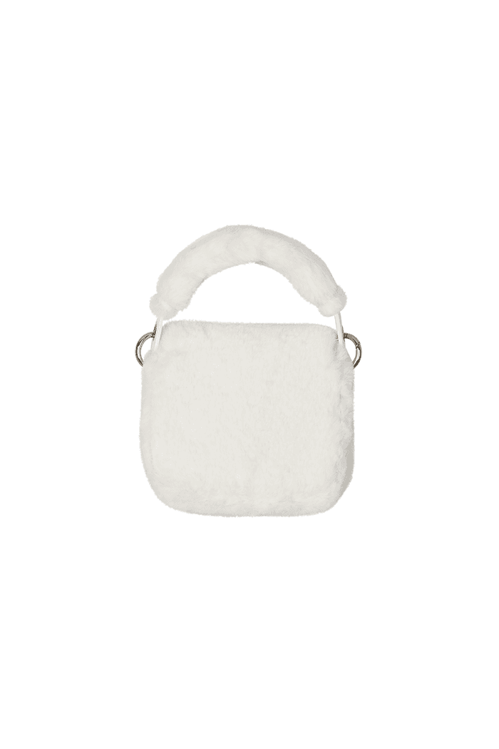 PLAQUE LOGO FUR MINI BAG WHITE