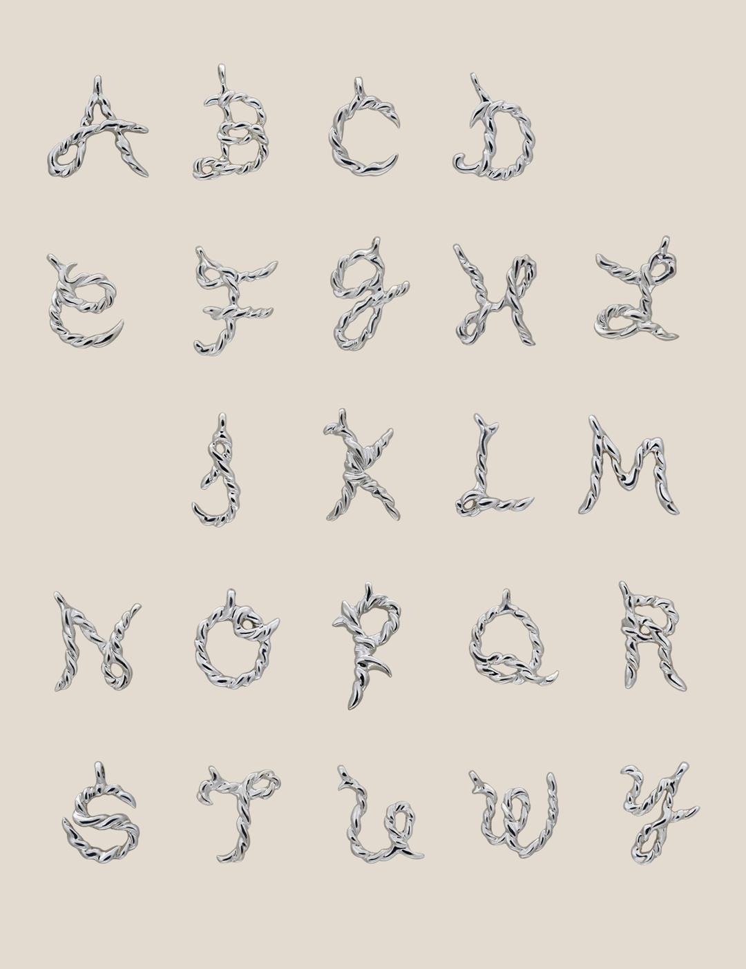 IE Alphabet Necklace
