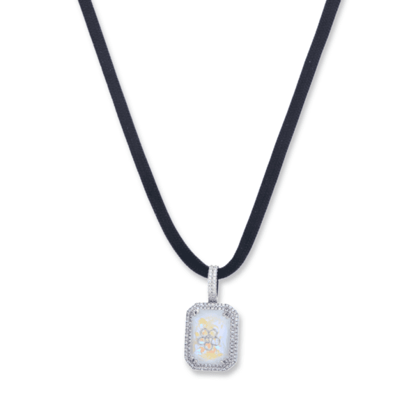 DIAMOND ROPE NECKLACE 【BLACK】