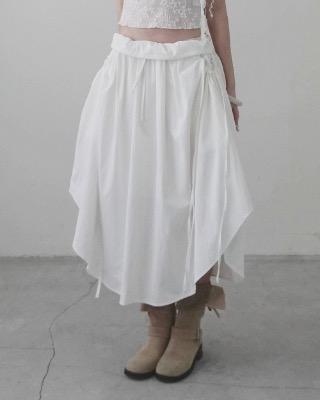 bell soft cotton skirt (2color)