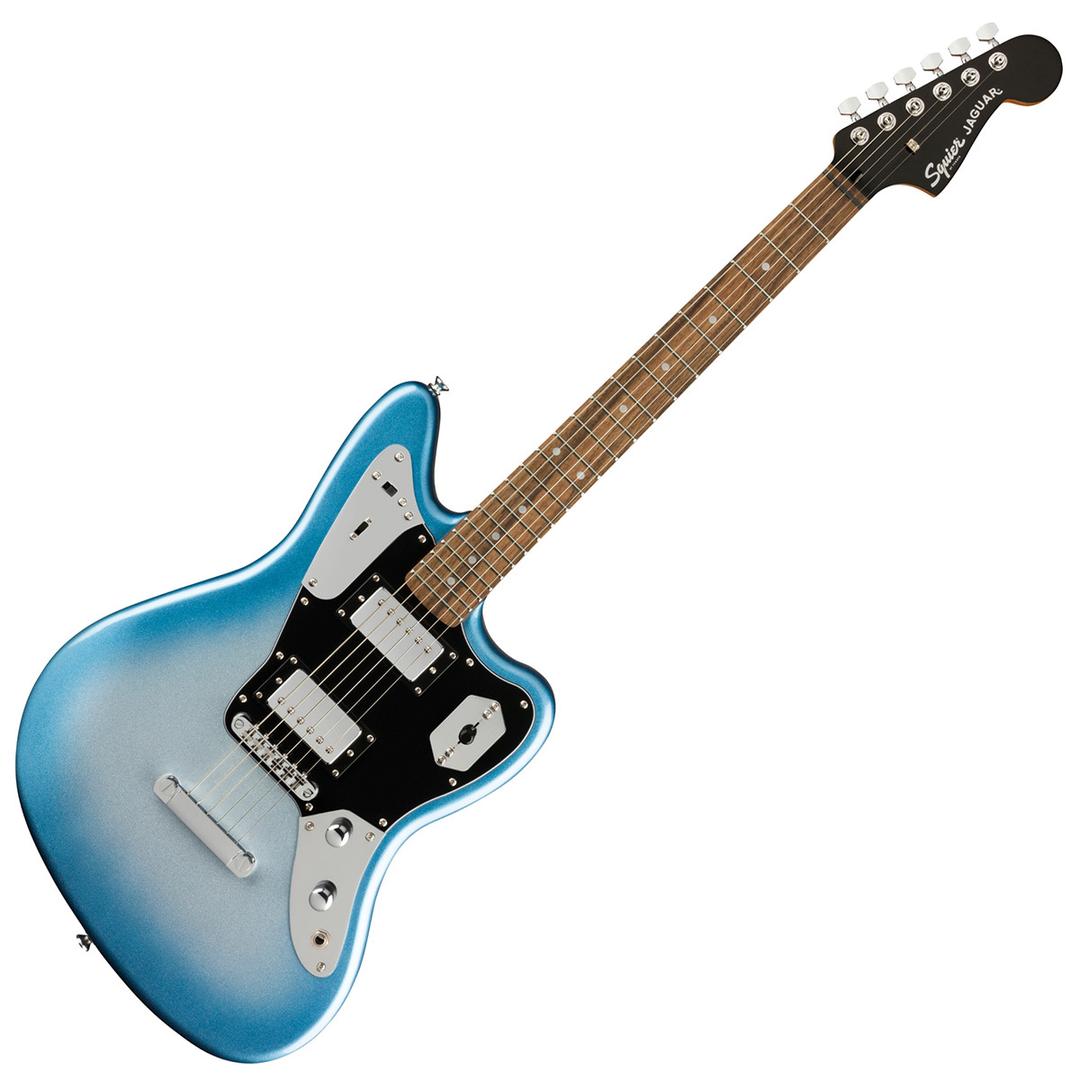 Squier by Fender Contemporary Jaguar HH ST Laurel Fingerboard Black Pickguard エレキギター ジャガー