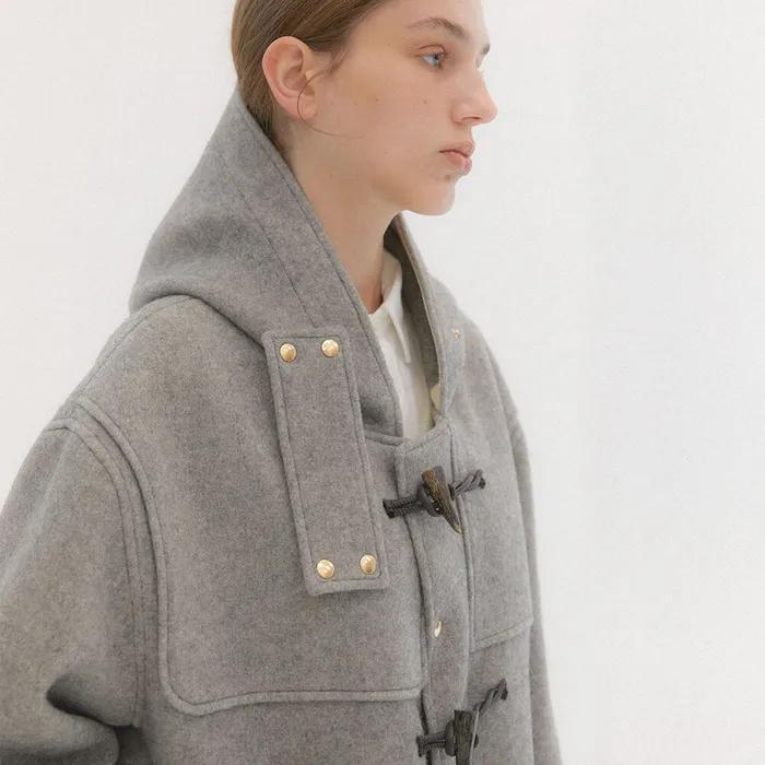 [3차] Carol Duffle Coat (Gray)