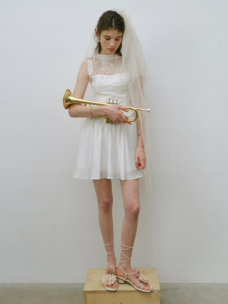 레이스 포엠 미니원피스