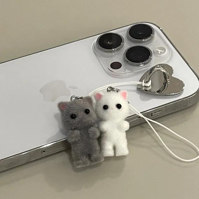 couple cat keyring case 커플 케이스 고양이