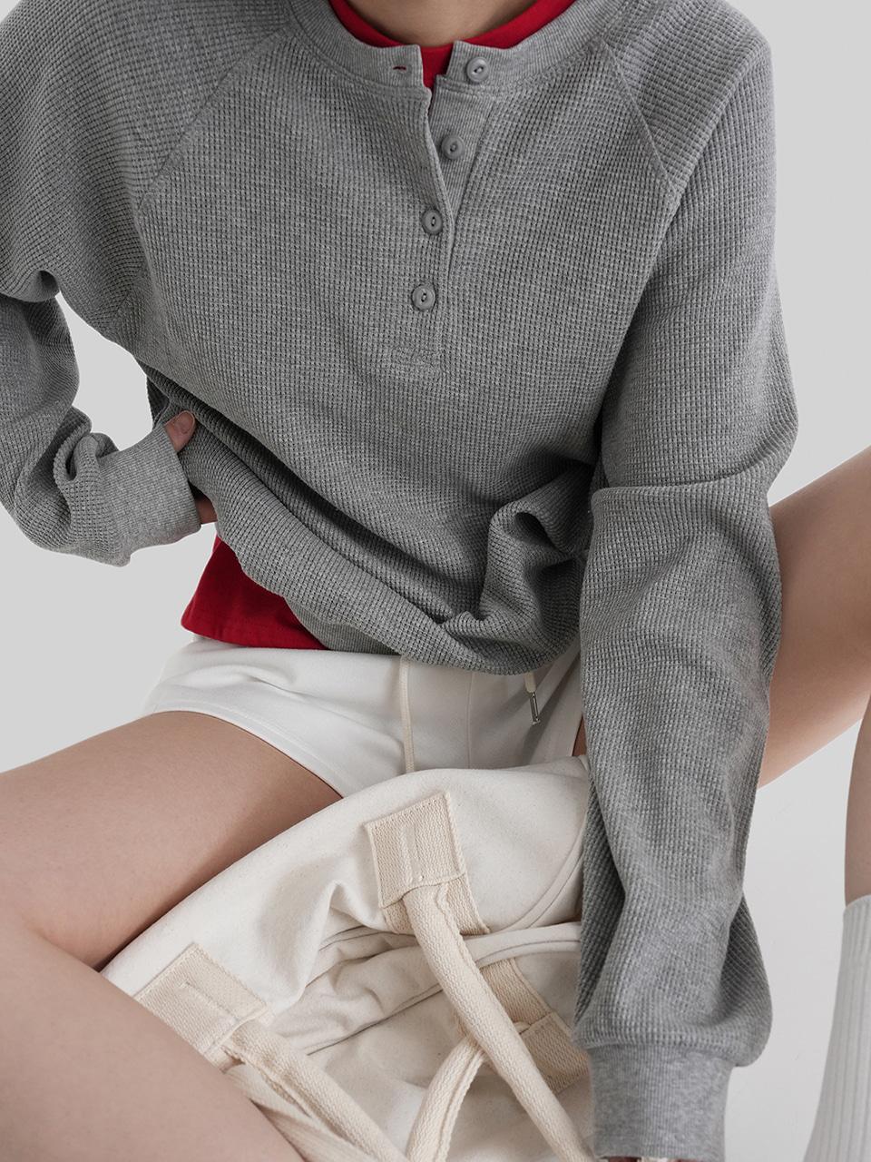 어텀 [made]버튼와플맨투맨