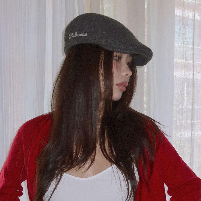 [29CM 단독] Wool Hunting Cap - Pepper Charcoal