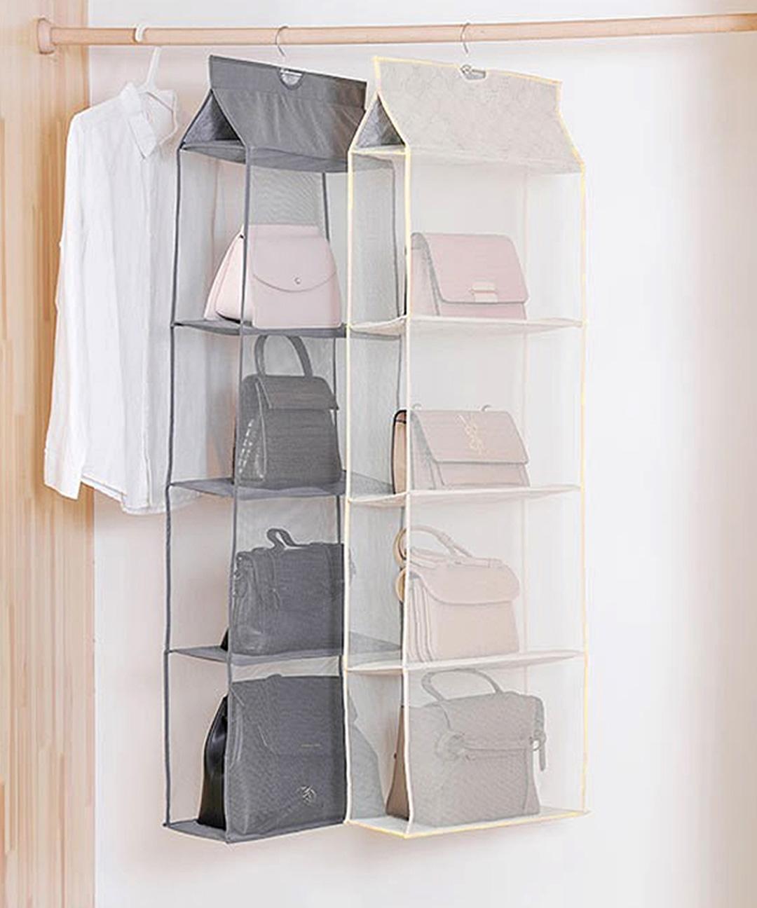 가방 정리대 보관함 걸이 행거 수납함 정리함 3칸 4칸