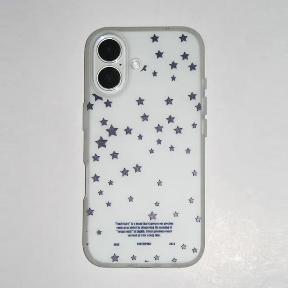 ROCK STAR NAVY 반투명 젤리 폰케이스