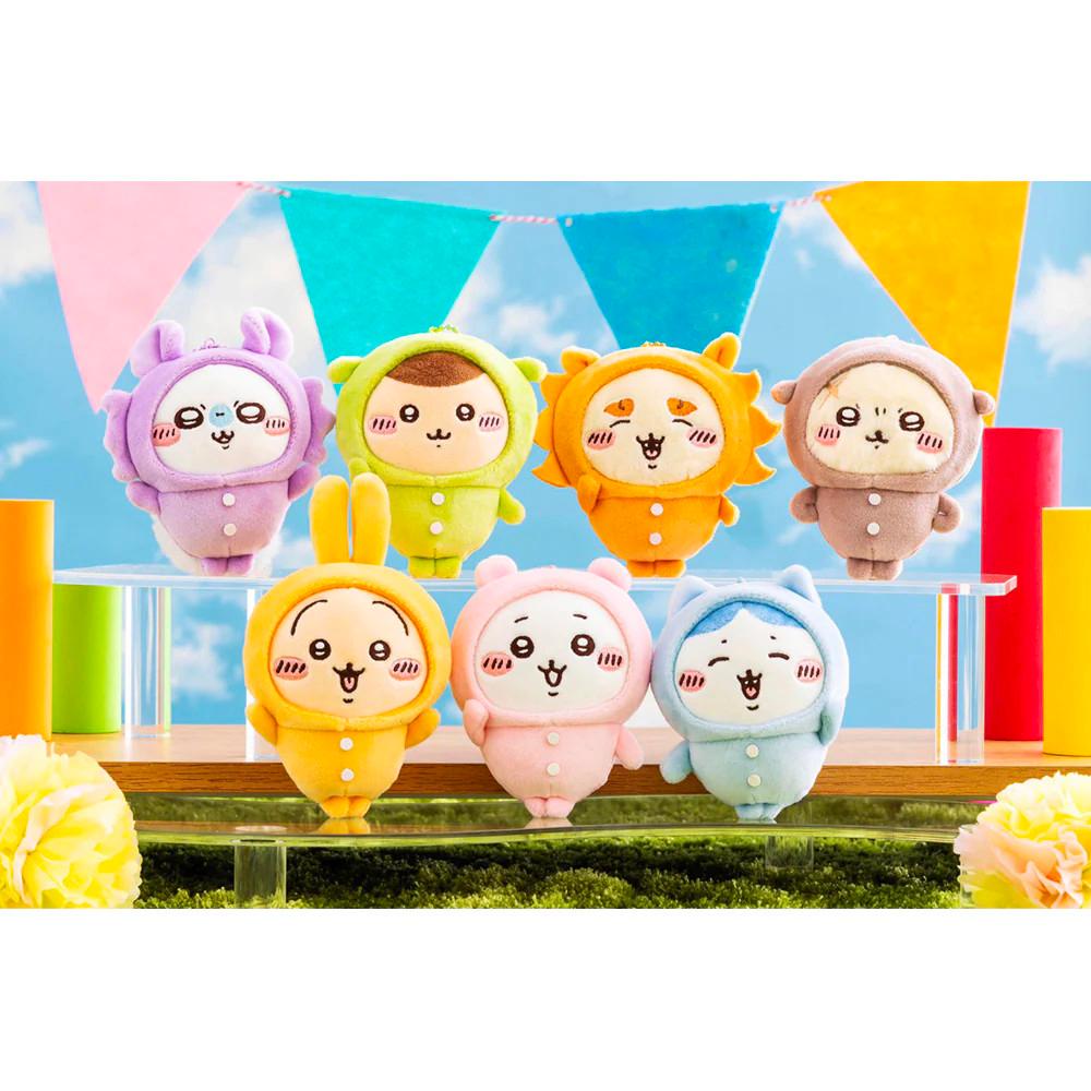나가노 농담곰 치이카와 파자마 시리즈 마스코트 인형 키링 6종