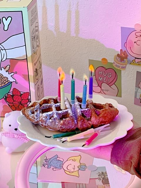 타올라라 무지개불꽃 레인보우 미니초 생일초 (12P)