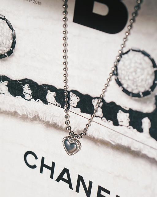 써지컬 하트 목걸이