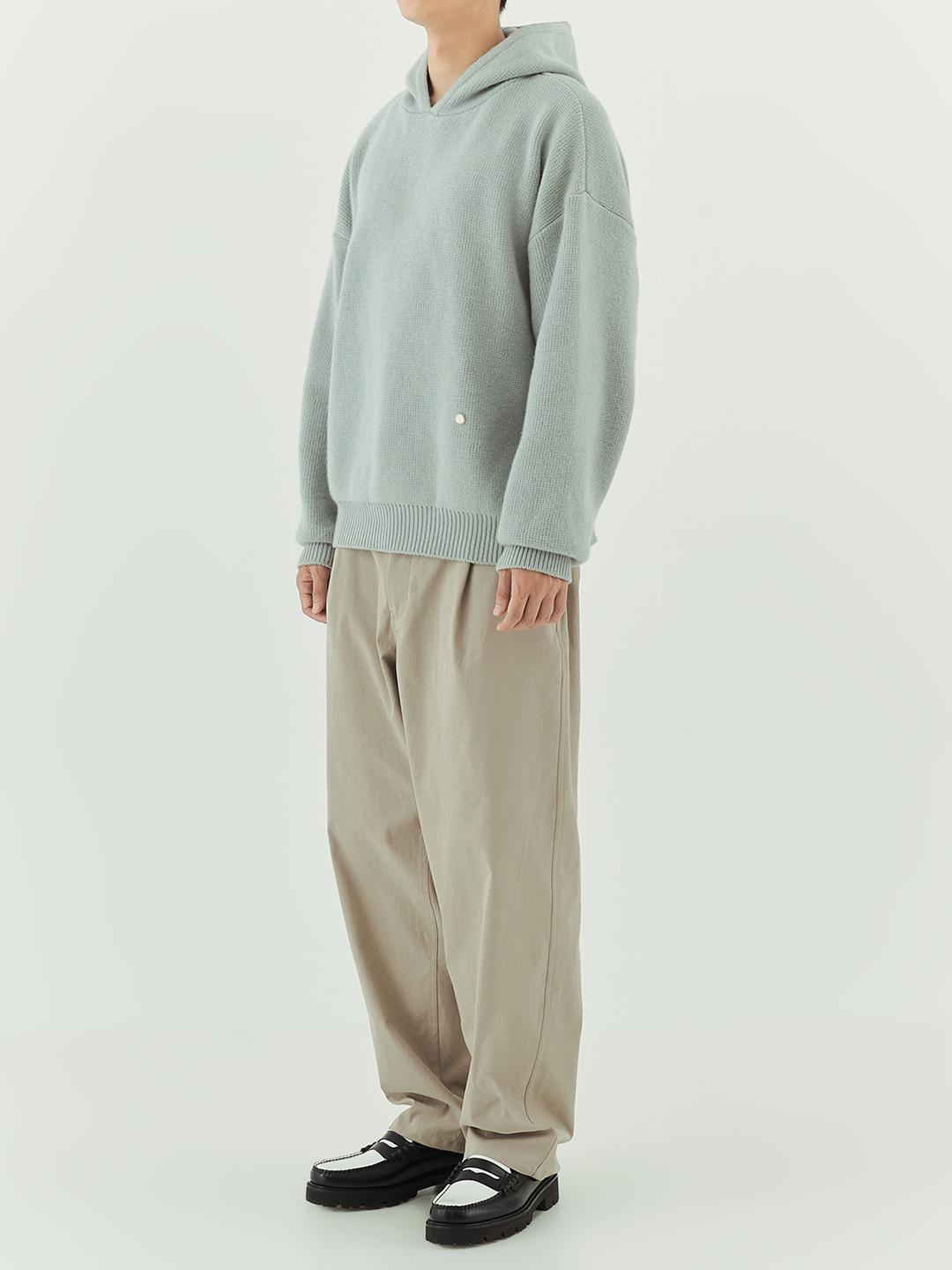 FW 와이드 테이퍼드 치노 팬츠 (라이트 카키)